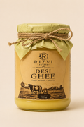 RIZVI ESTATE Premium Desi Ghee – 100% Pure Cow Ghee (500g-1Kg)